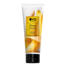 Универсальный ароматизированный увлажняюший гель-лубрикант OYO - Banana aroma gel, 75 ml.