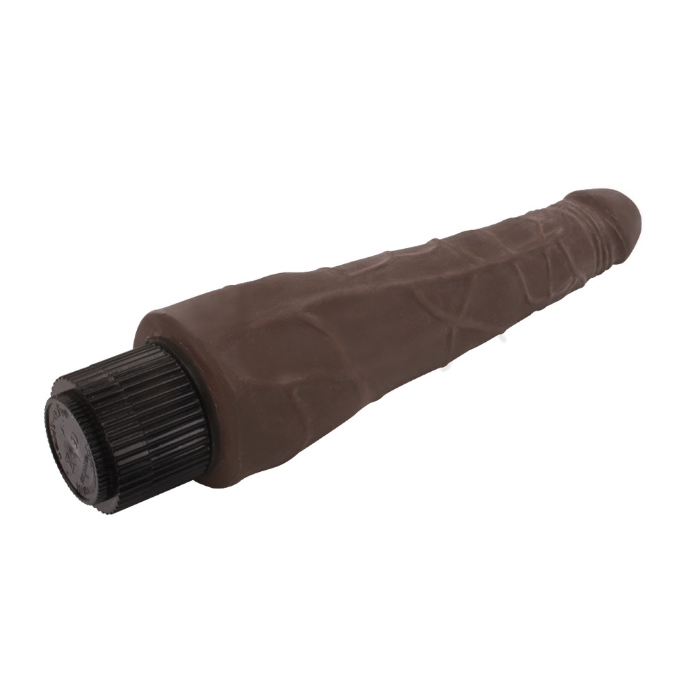  - Вібратор з кібершкіри Chisa T-skin ReaL Flirtation на батарейках, коричневий 3