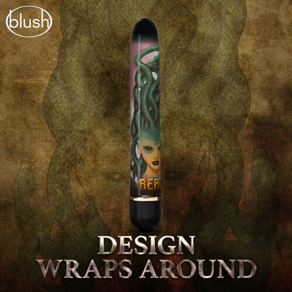 - Вибратор Дамский пальчик Blush The Realm Medusa черно-зеленый 1