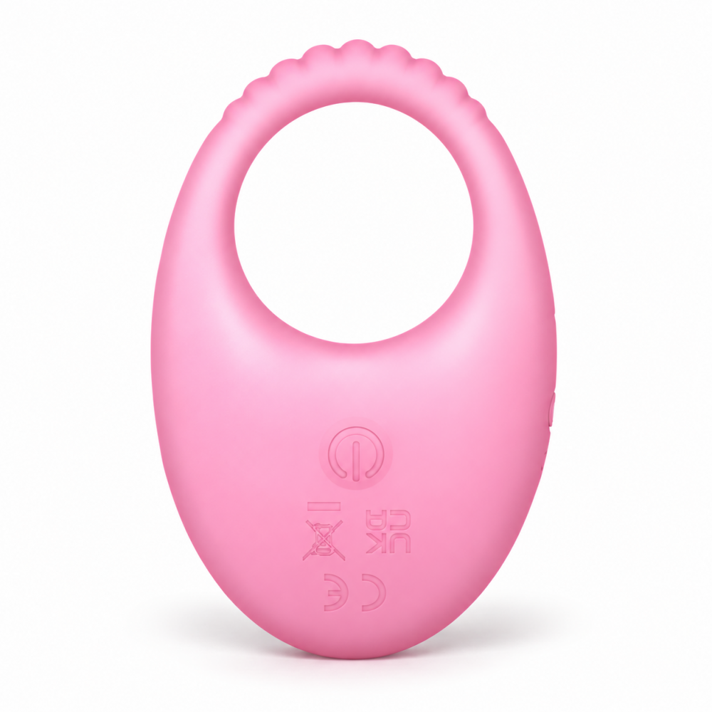  - Віброкільце з керуванням через додаток UNIVIBE Halo Rose, рожеве, 8,57 × 5,65 × 3,79 см 1
