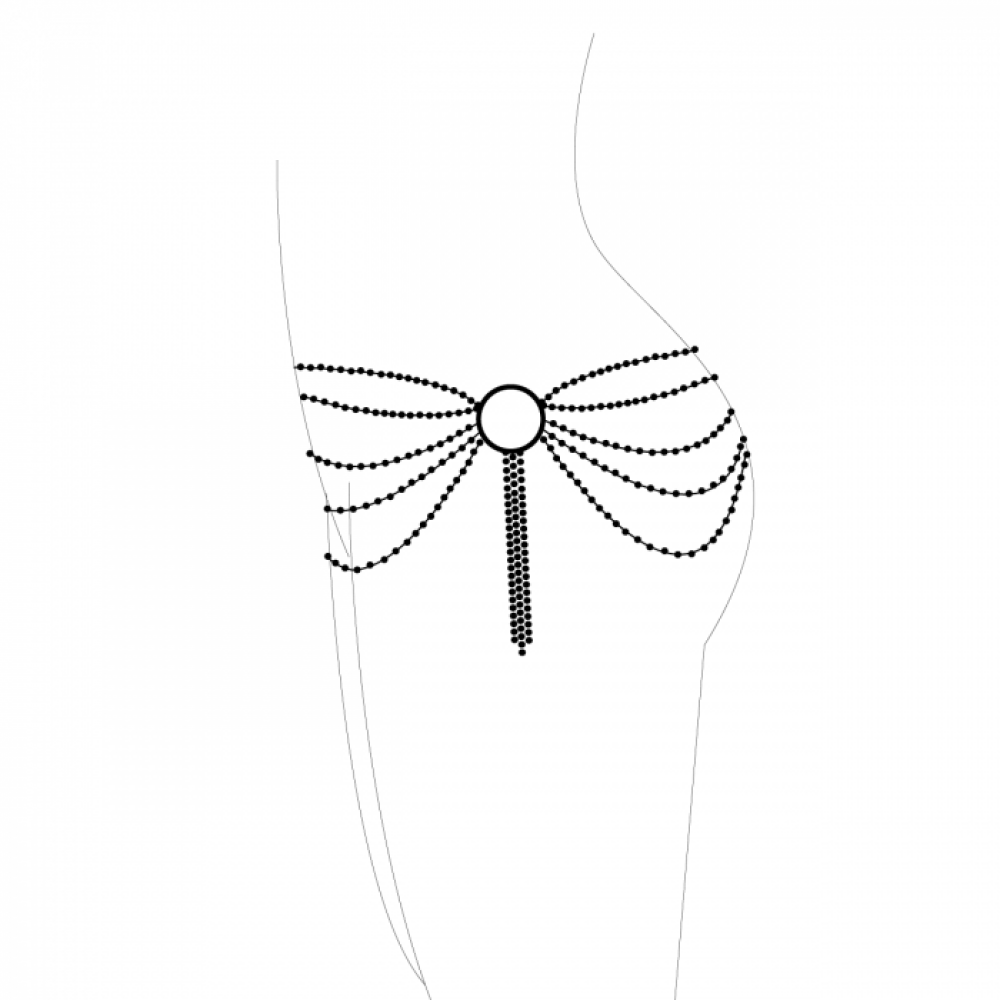 Эротическое белье - Колье из цепочек на талию и бедра MAGNIFIQUE цвет: серебристый Bijoux Indiscrets (Испания) 1