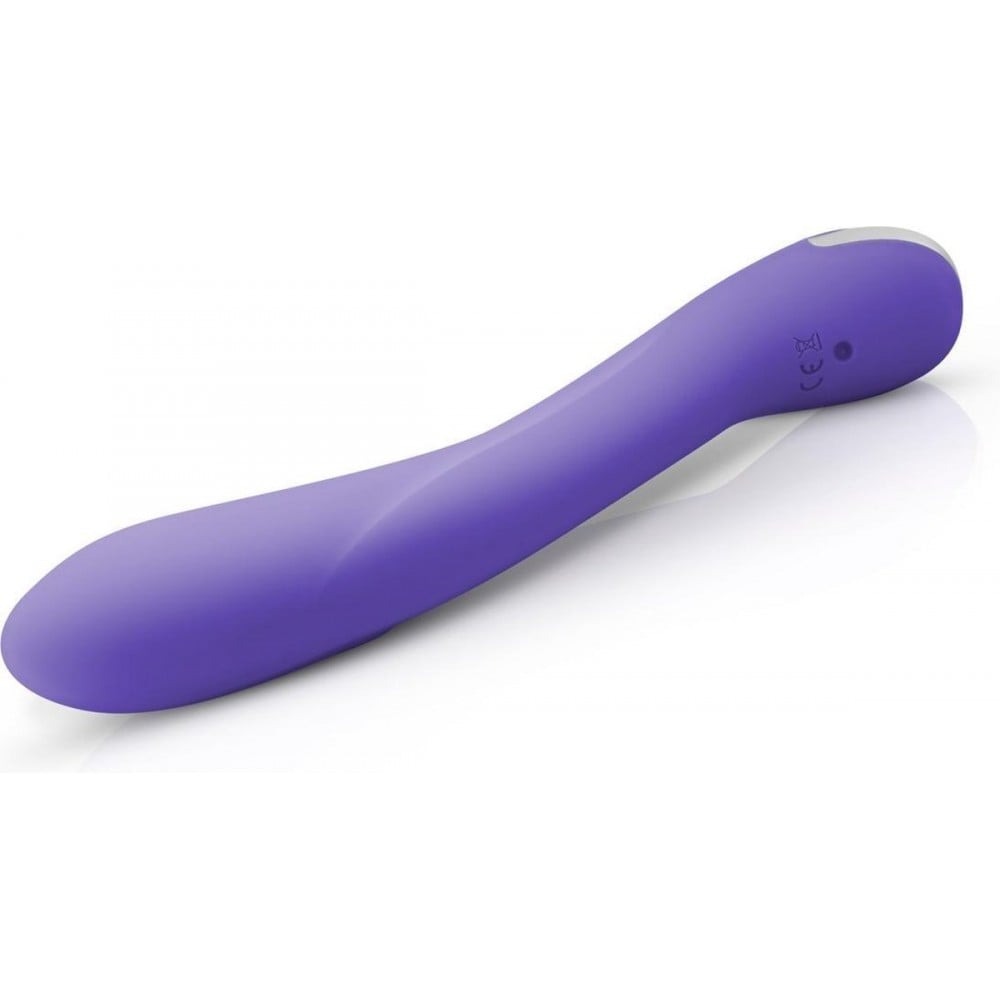 Різне - Вібратор для точки G Lici Good Vibes Only, силіконовий, фіолетовий, 22.5 х 3.7 см 2