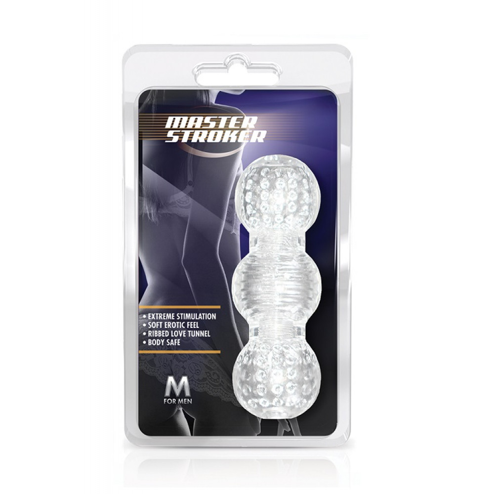 Мастурбатор - МАСТУРБАТОР M FOR MEN MASTER STROKER CLEAR 1