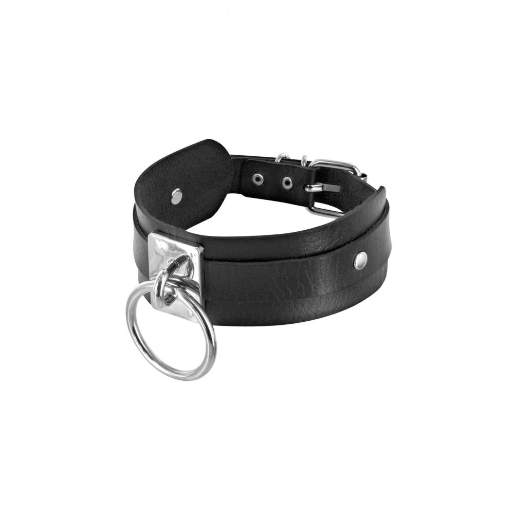  - Нашийник з кільцем Fetish Tentation Choker Ring (м'яте паковання!!!)