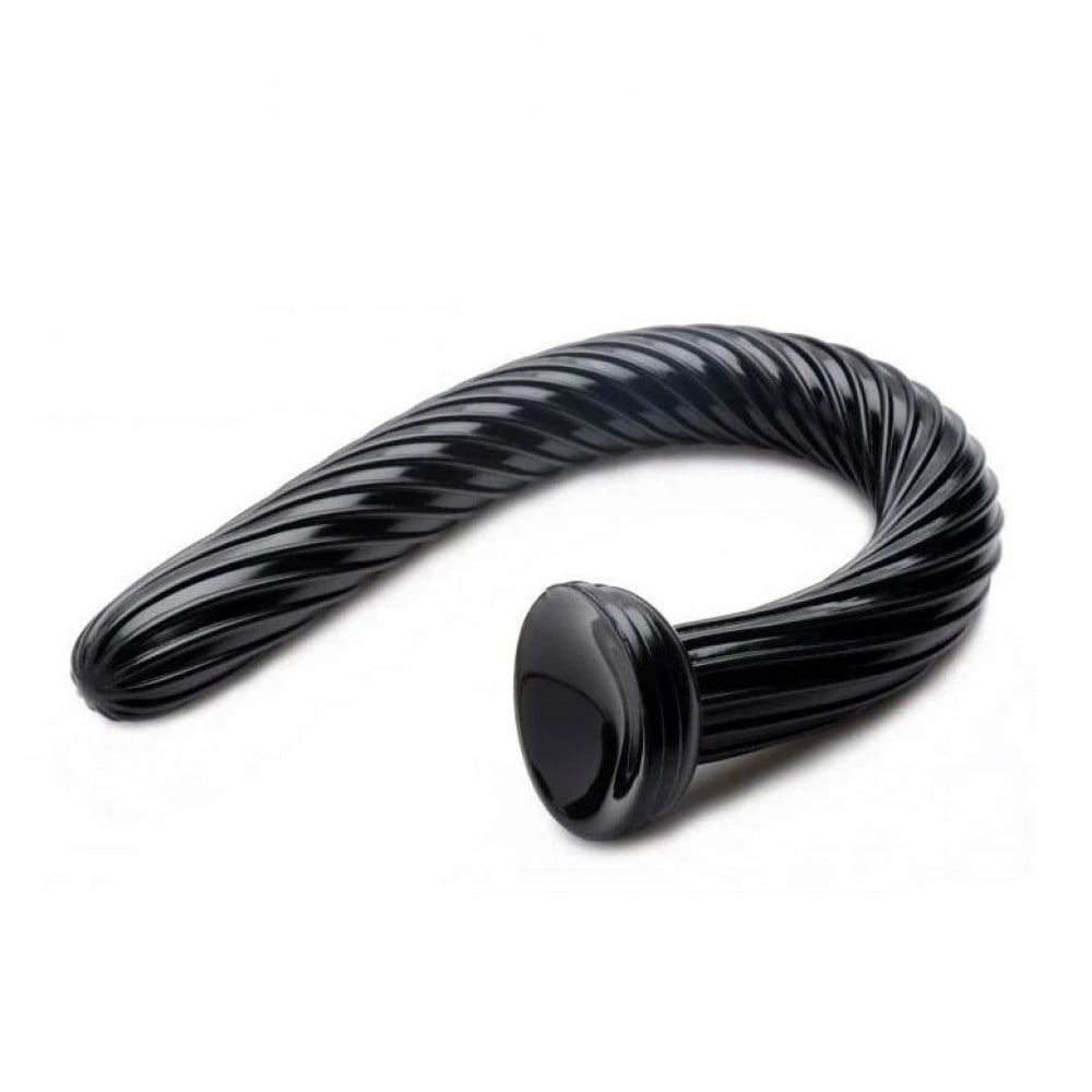 Різне - Анальний плаг для фістингу Ribbed Anal Snake 48,2 см 2