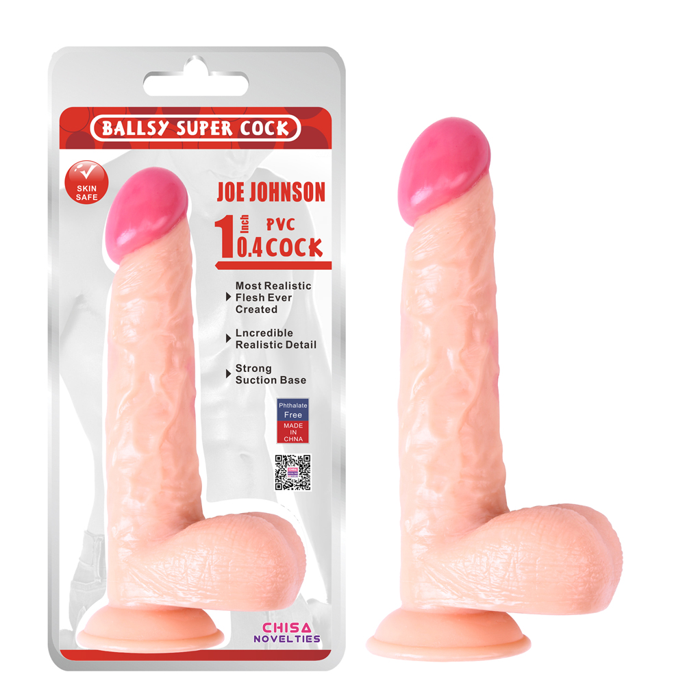 Секс игрушки - Фаллоимитатор на присоске Ballsy super cock 10.4 Chisa 1