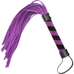 Флоггер DS Fetish Leather flogger M purple