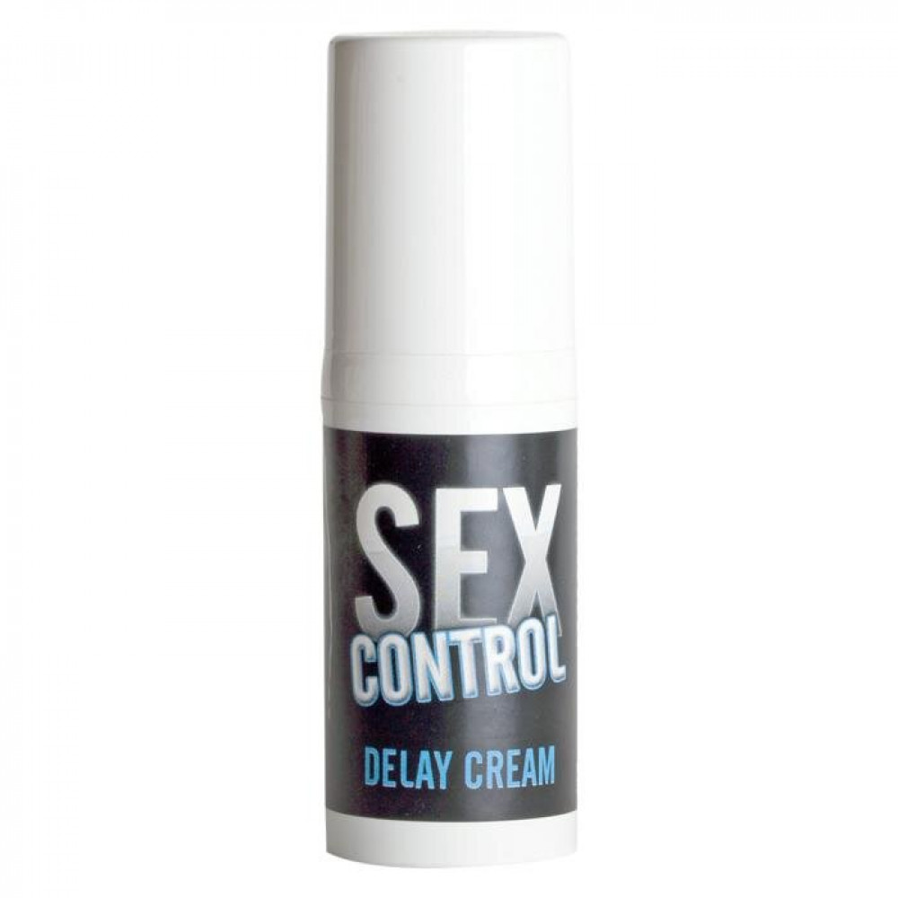 Лубриканты - Крем пролонгирующий Sex control REFRESHING gel, 30 ml 1