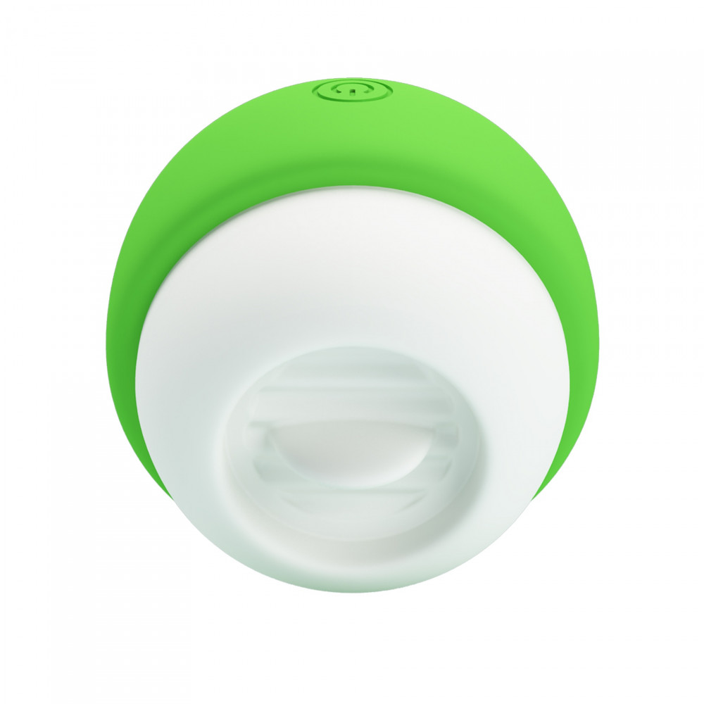 Різне - Кліторальний стимулятор із язичком Pretty Love APPLE Secret, зелений 5