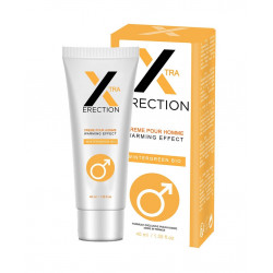 Крем для стимулирования пениса XTRA ERECTION warming gel for man, 40 ml