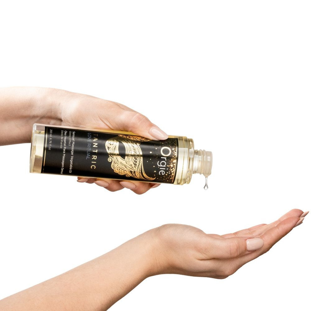 Разное - Масло для тантрического массажа Orgie Tantric Love Ritual «ЛЮБОВНЫЙ РИТУАЛ», 200 мл 3