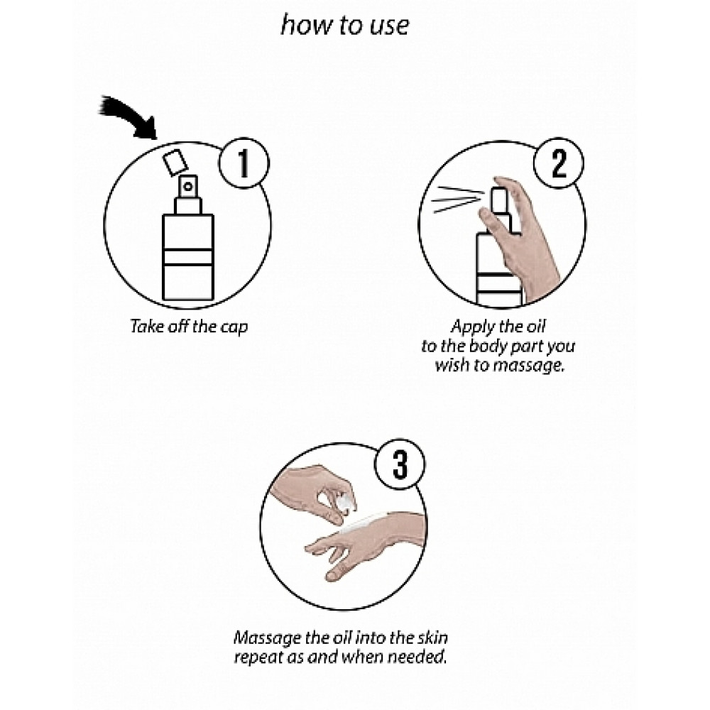 Різне - Масажна Олія Shots-Cannabis Massage Oil, 100 мл 7