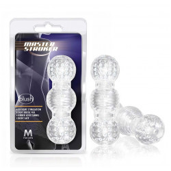 Мастурбатор нереалистичный Blush M for Men Master Stroker прозрачный