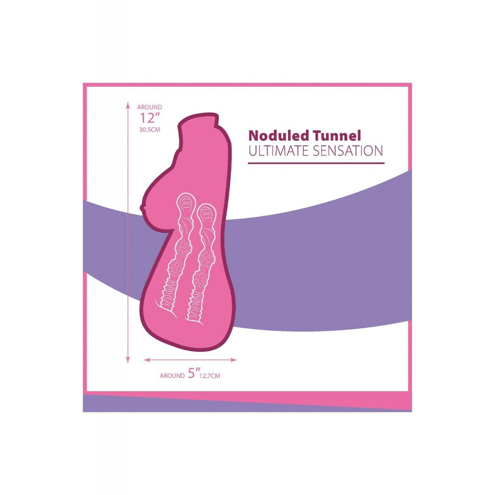 Мастурбаторы без вибрации - Мастурбатор торс 2 входа NMC Life Like вагина, анус и грудь, 31 см 3