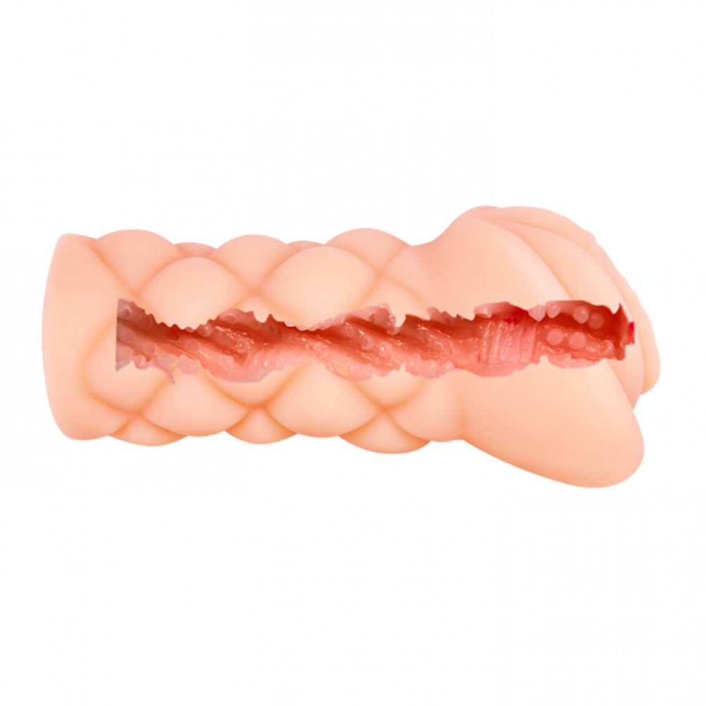 Мастурбаторы с вибрацией - Мастурбатор вагина Crazy Bull Michelle с вибрацией, 15.5 см 4