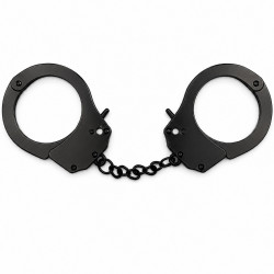 Наручники металеві DS Fetish, чорні
