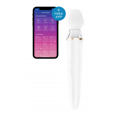Смарт массажер-микрофон Satisfyer Double Wand-er Connect App