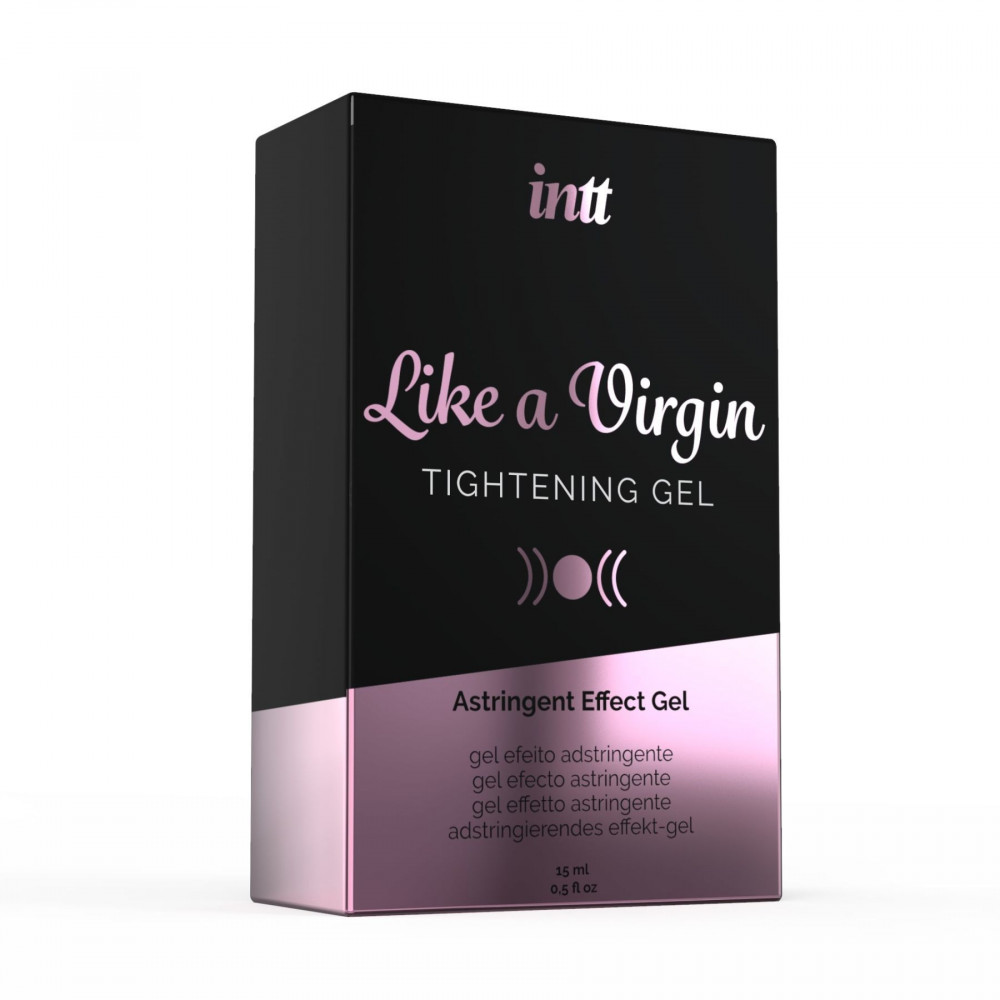 Смазки для женщин - Гель для сужения влагалища Intt Like a Virgin (15 мл), без запаха (подмокшая упаковка) 2