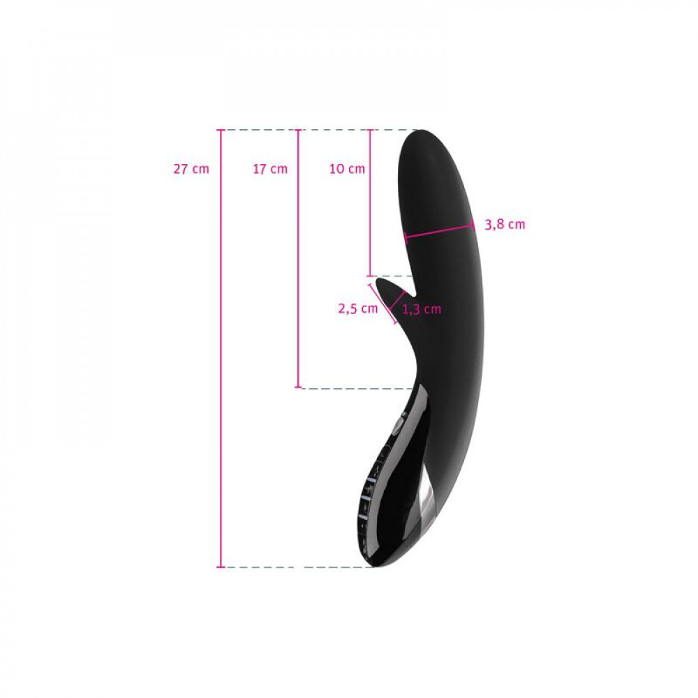 Різне - Вібратор-кролик з електростимуляцією Mystim Daring Danny eStim Black, міостимулятор 2