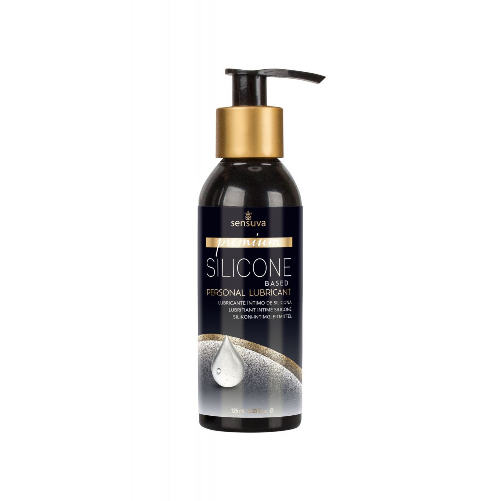 Смазки на силиконовой основе - Силиконовая смазка Sensuva Premium Silicone (125 мл), без глицерина, парабенов и ментола