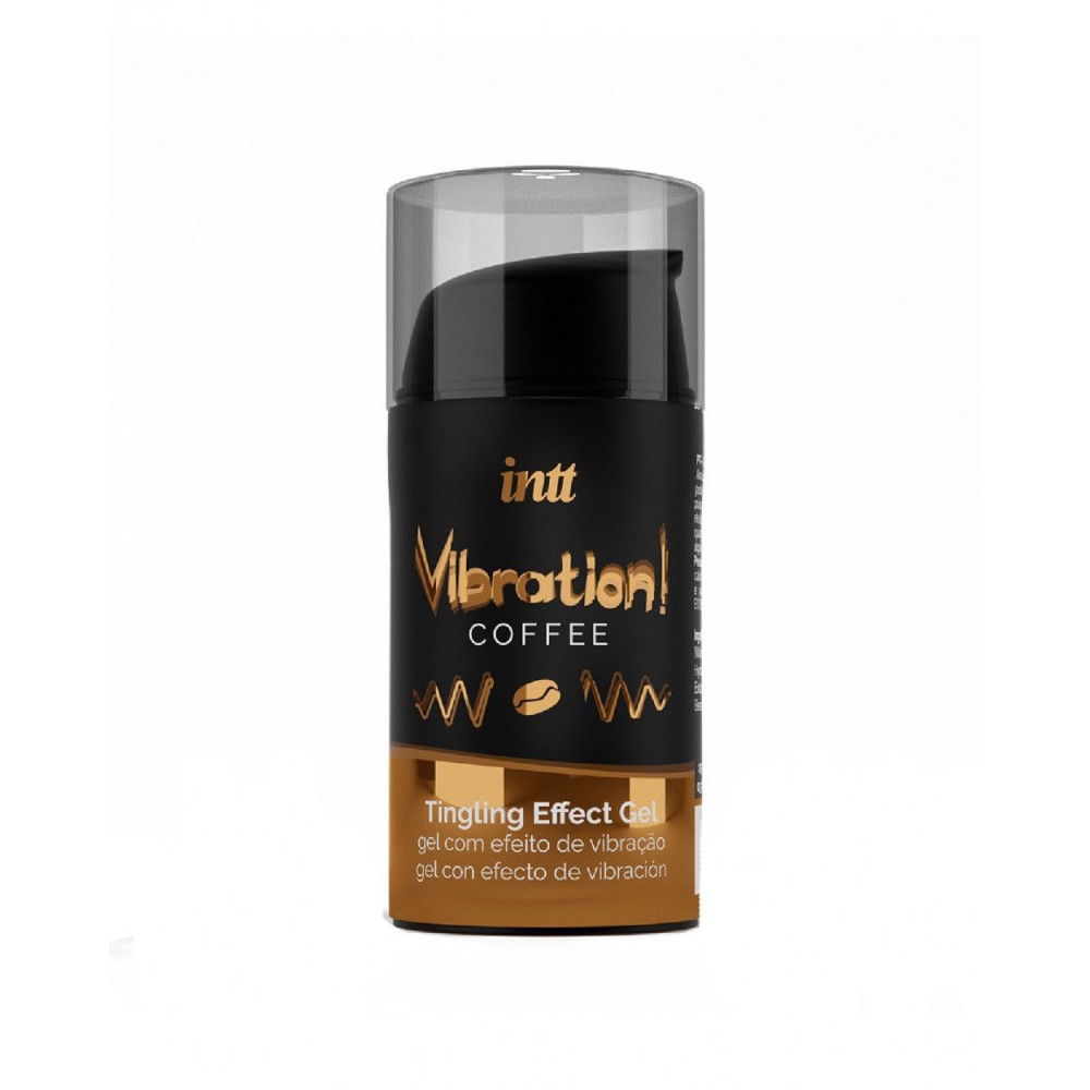 Стимулирующие средства и пролонгаторы - Жидкий вибратор Intt Vibration Coffee (15 мл) 1
