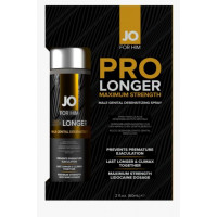 Пролонгирующий спрей System JO Prolonger Spray with Lidocaine (60 мл), не содержит минеральных масел