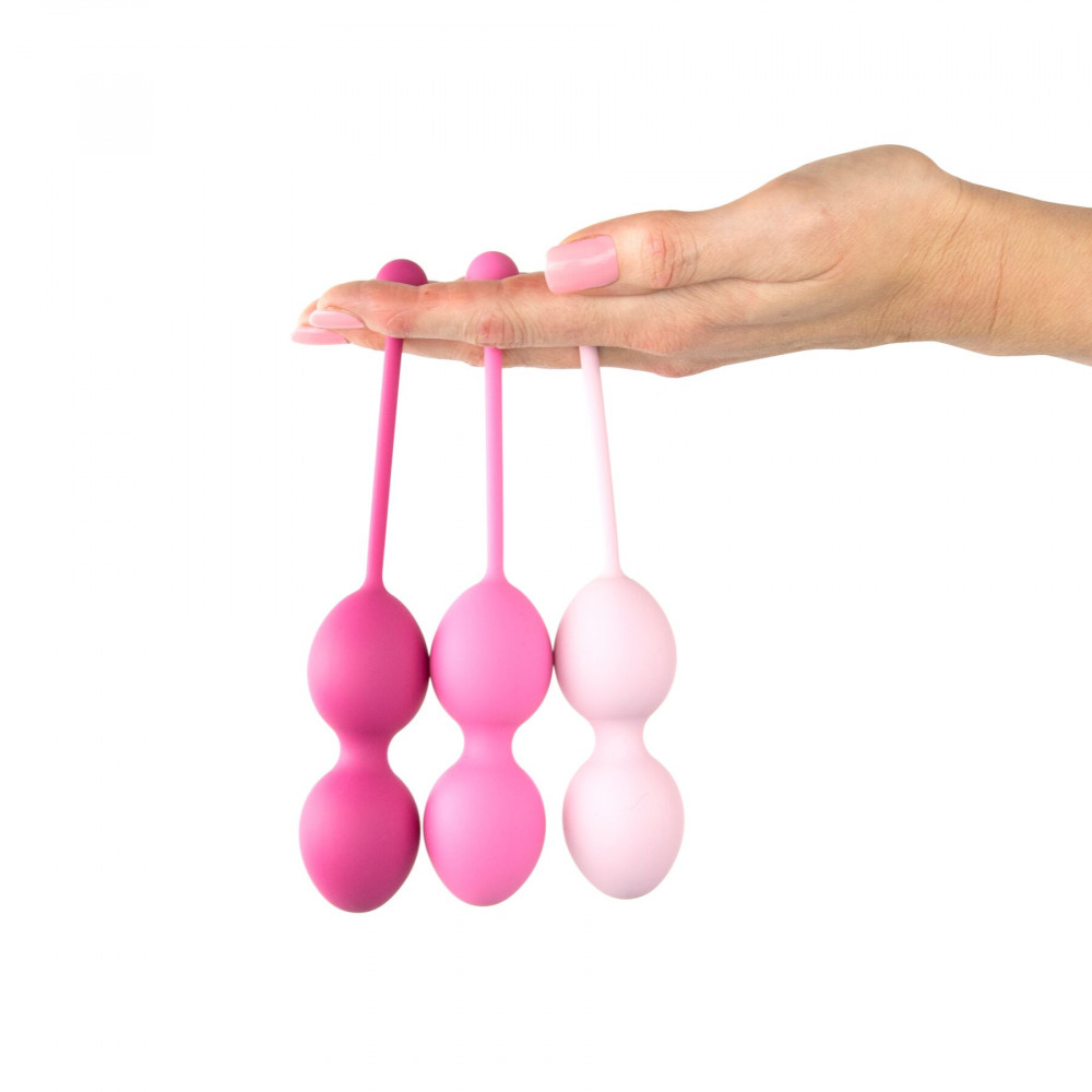 Вагинальные шарики - Набор вагинальных шариков для продвинутых FeelzToys - FemmeFit Advanced Pelvic Muscle Training Set 5