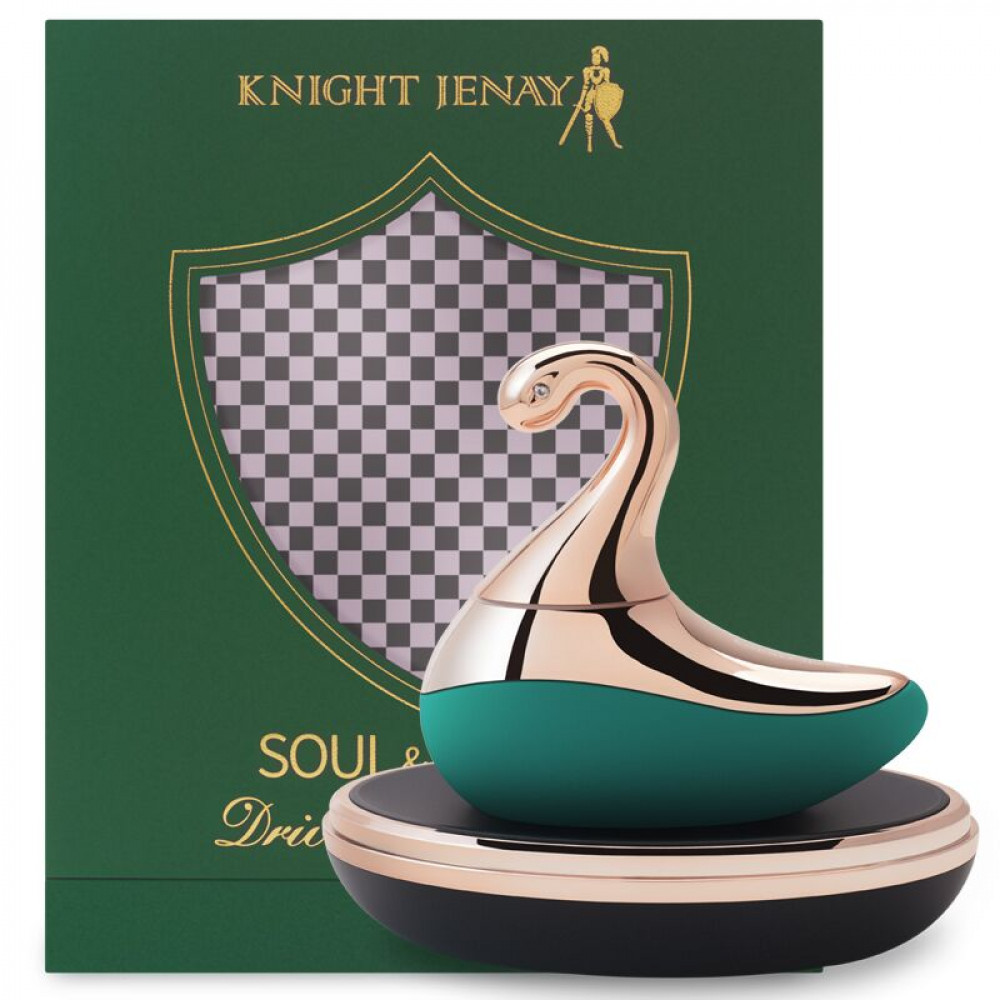 Клиторальный вибратор - Изысканный вакуумный вибратор Knight Jenay SOUL & DESIRE, лубрикант в комплекте 3