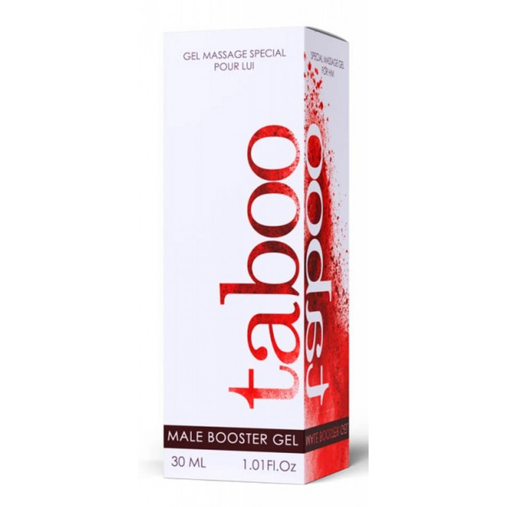 Лубриканты - Согревающий ( стимулирующий ) гель Taboo Male Booster Gel, 30 ml, 30 ml 1