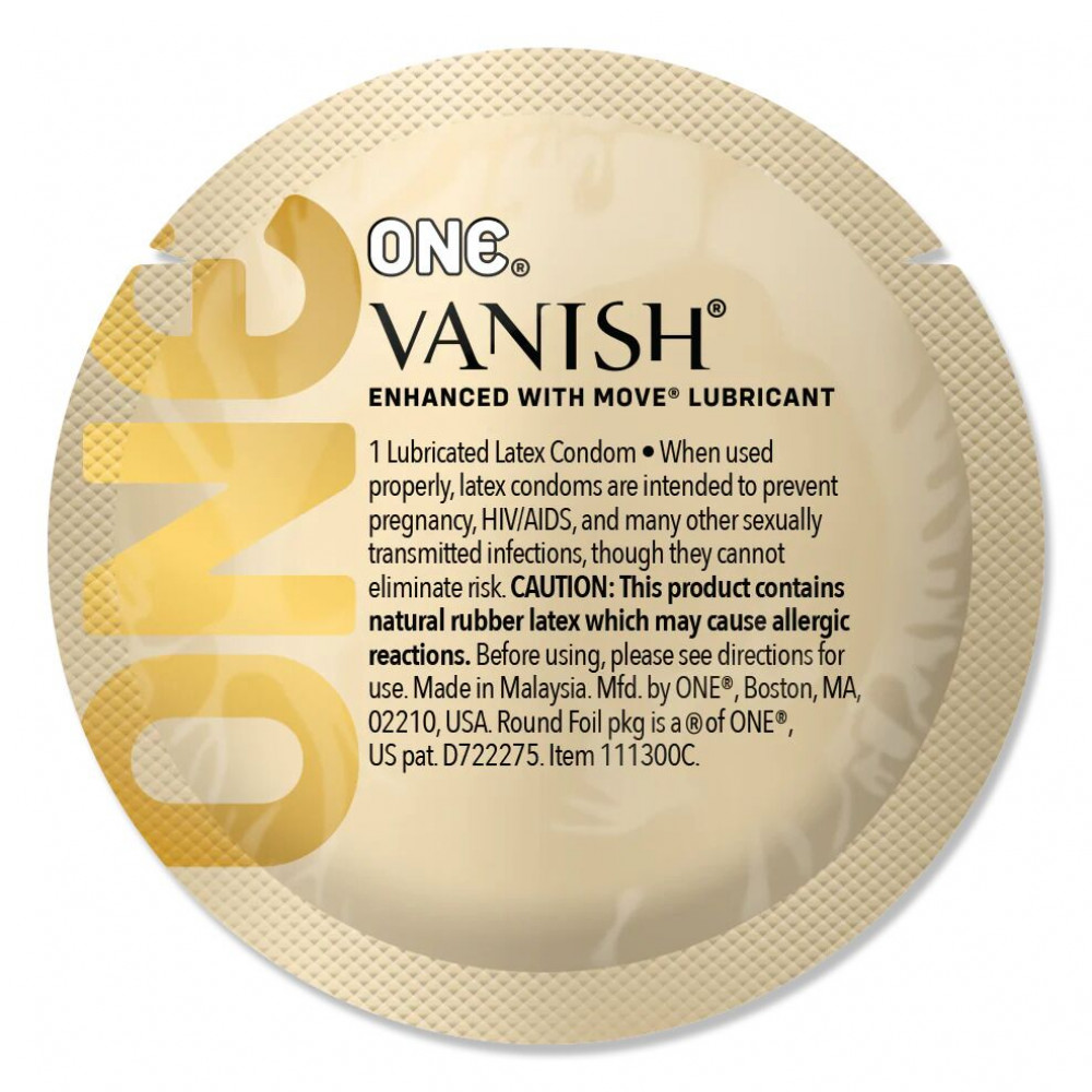 Презервативы - Презерватив ONE Vanish Hyperthin 1 шт