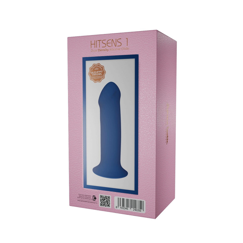 Дилдо - Дилдо Adrien Lastic Hitsens 1 - 7 inch Blue 2