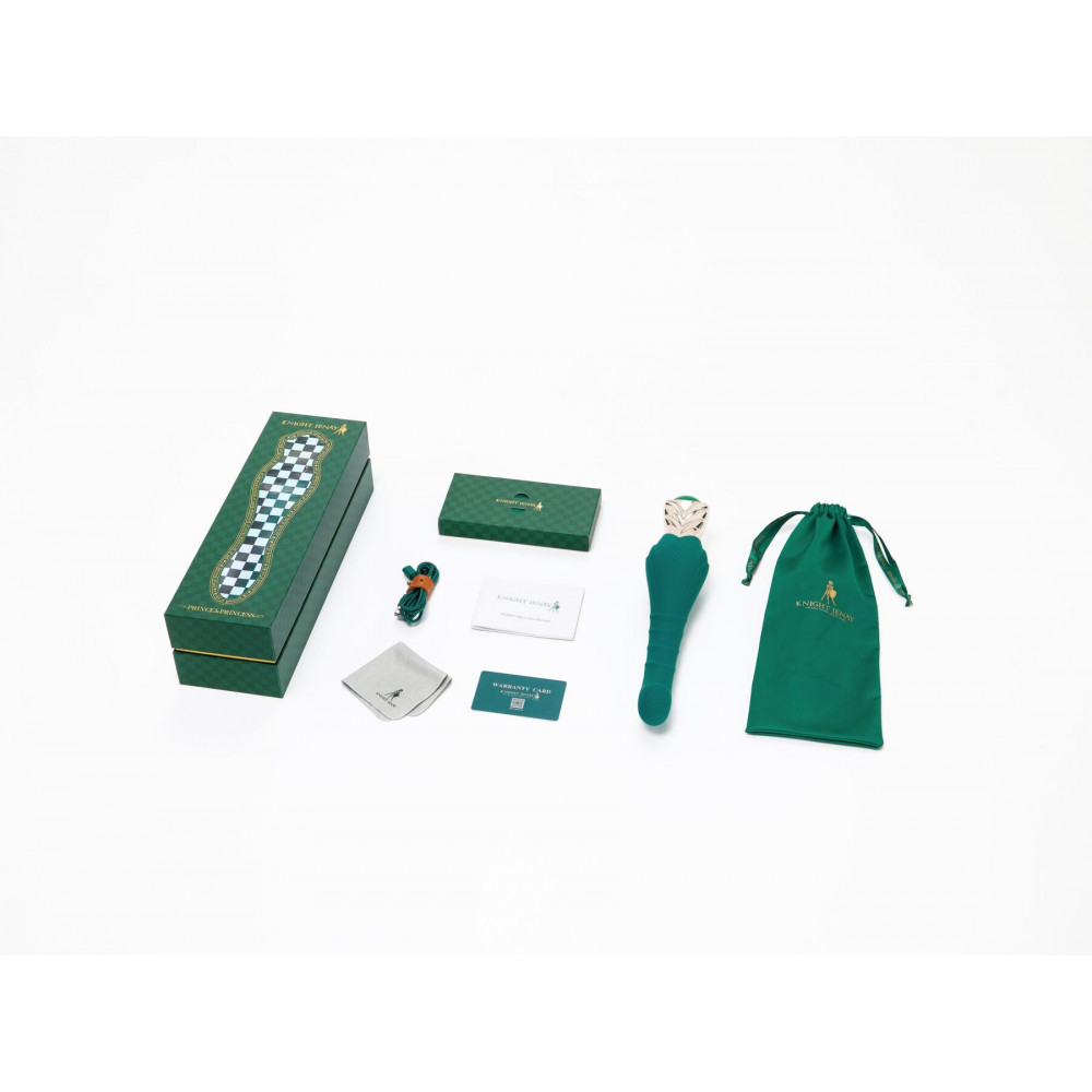 Классический вибратор - Роскошный смарт-пульсатор с вибрацией Knight Jenay Prince & Princess 3