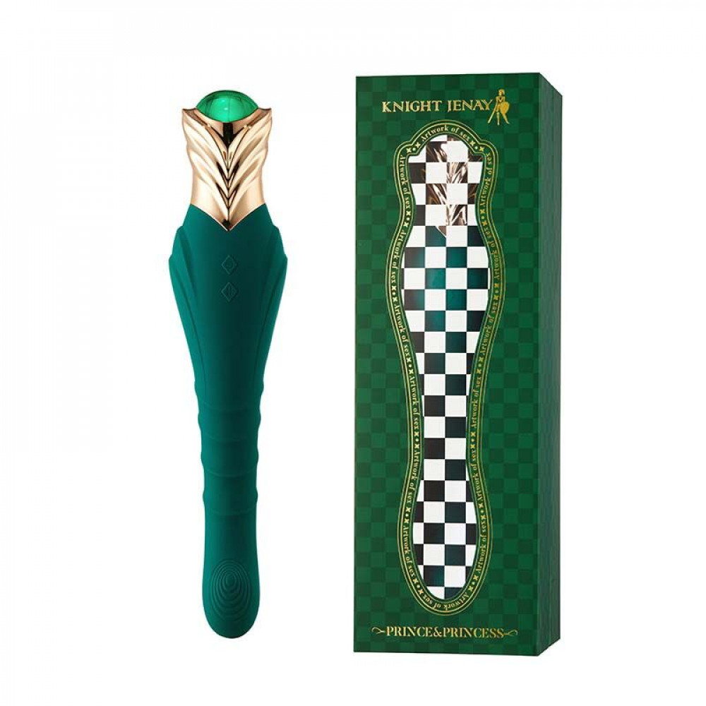 Классический вибратор - Роскошный смарт-пульсатор с вибрацией Knight Jenay Prince & Princess 4