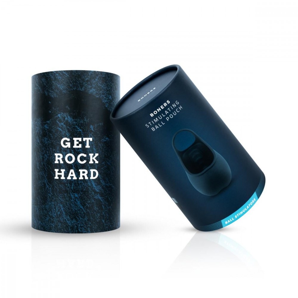 Эрекционные кольца с вибрацией - Эрекционное кольцо Boners Stimulating Ball Pouch 8