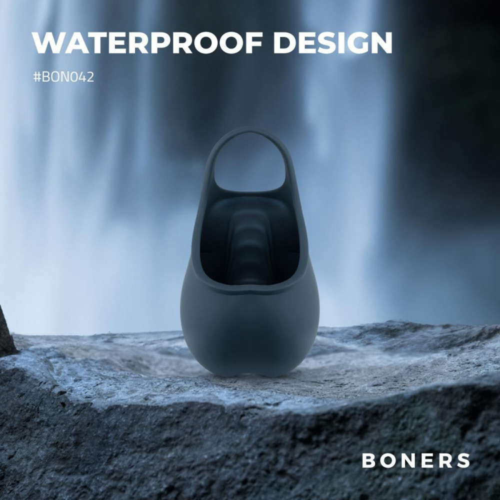 Эрекционные кольца с вибрацией - Эрекционное кольцо Boners Stimulating Ball Pouch 10