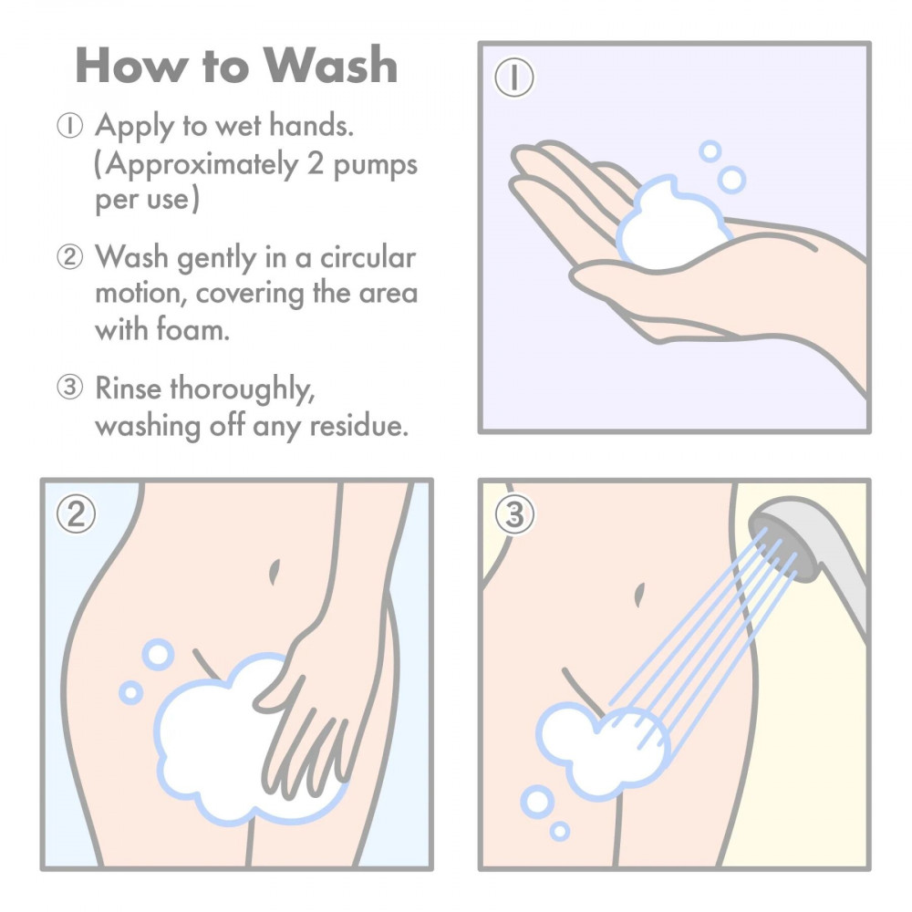 Лубриканты - Пена для интимного ухода Iroha Intimate Wash Foam Type Sweet Citrus 150 мл 5