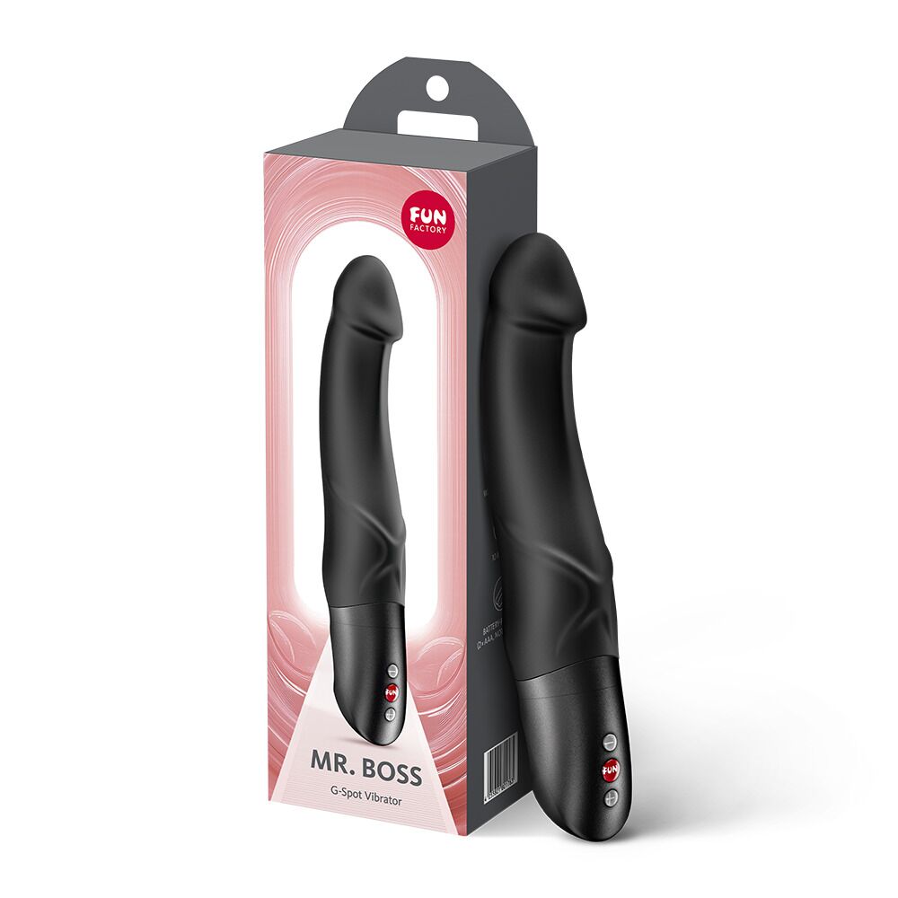 Стимулятор точки G - Вибратор Fun Factory Mr. Boss Black 2
