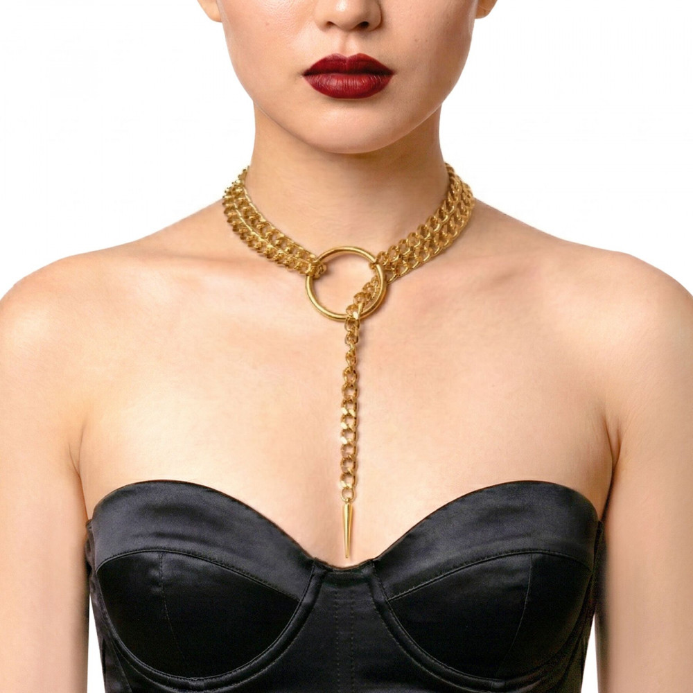  - Прикраса на шию Art of Sex - Anaconda, золото 1