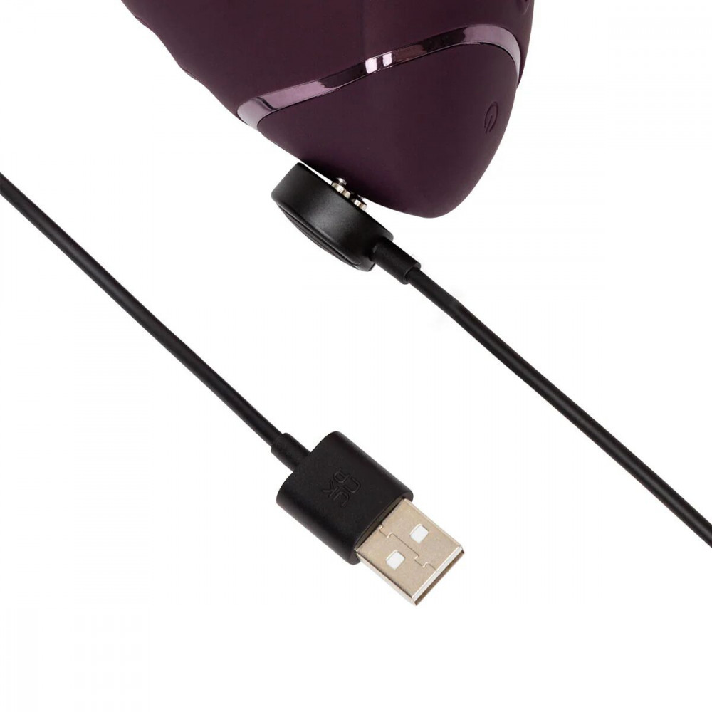 Вакуумный вибратор - Двойной вакуумный клиторальный стимулятор с вибрацией Womanizer Next Duo - Dark Purple 12