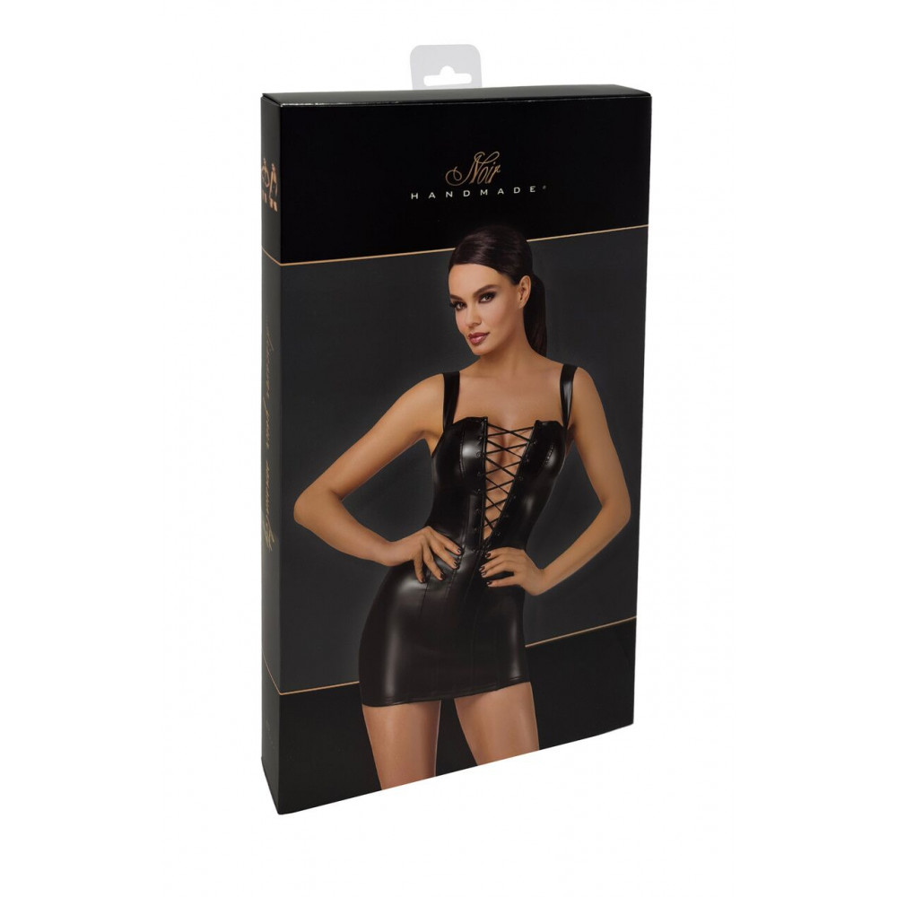  - Сукня Noir Handmade F363 Vixen Lace-Up Mini Dress M 8