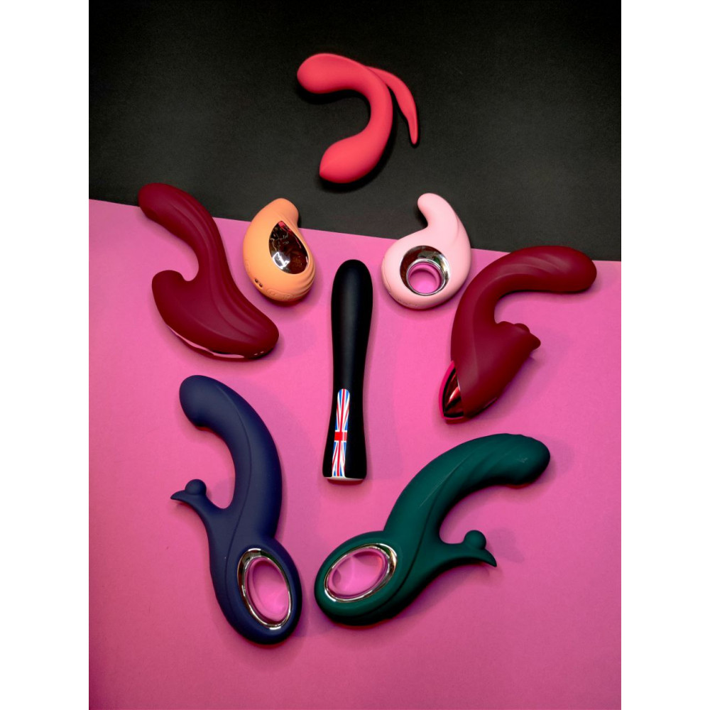 Разное - Вакуумный стимулятор для клитора с вибрацией Chisa Kissen Aria , силиконовый, бежевый 11