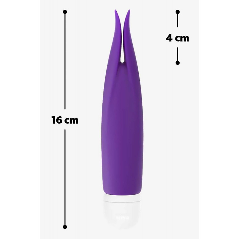 Разное - Вибратор для клитора Fun Factory Volita силиконовый, фиолетовый 7