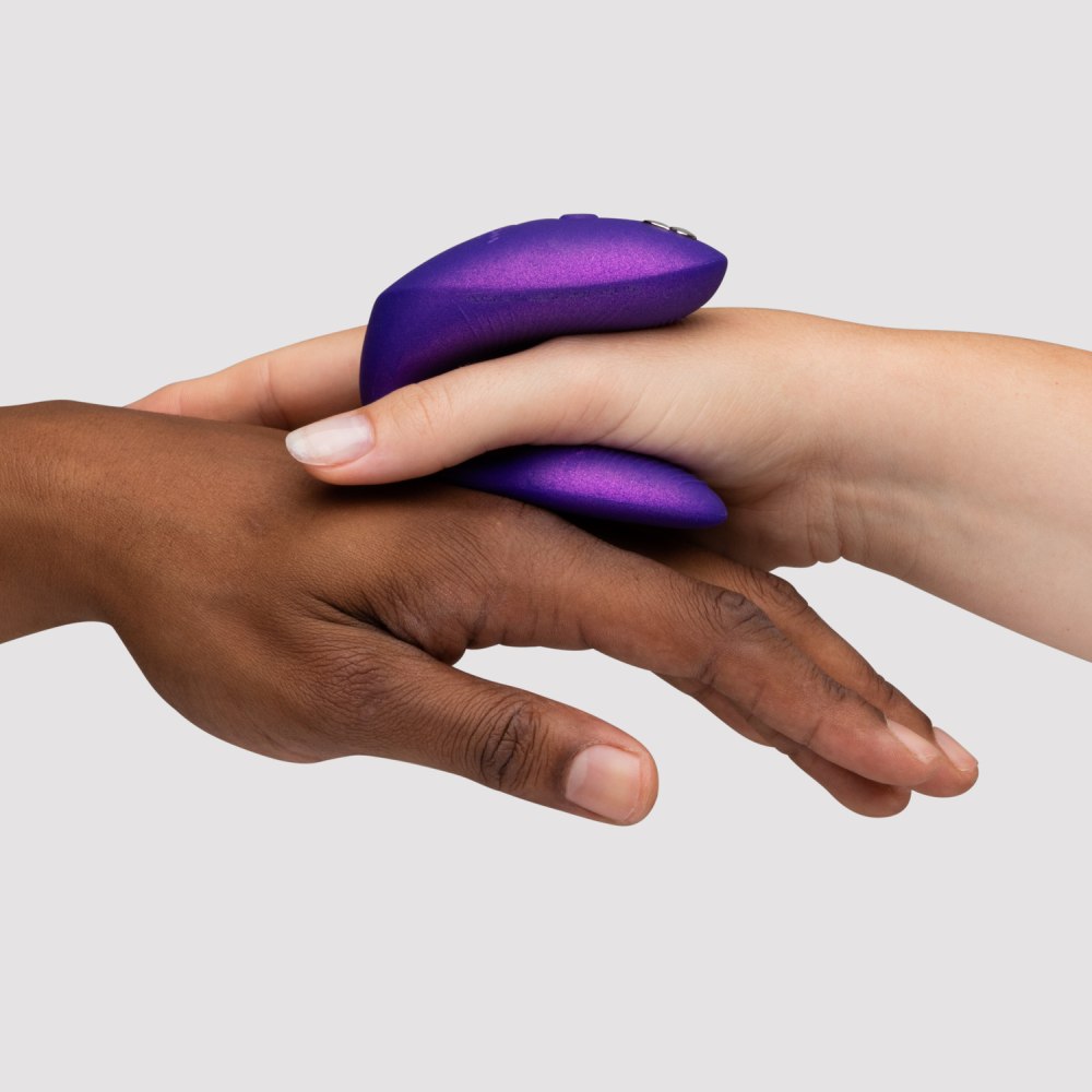 Игрушки для пар - Вибратор для пар We-Vibe Chorus Pro Cosmic Purple с пультом и приложением, фиолетовый 13