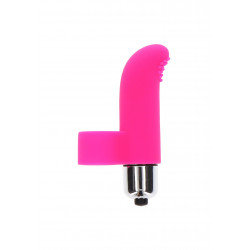 Вібратор на палець Tickle Pleaser рожевий, 8 х 2 см