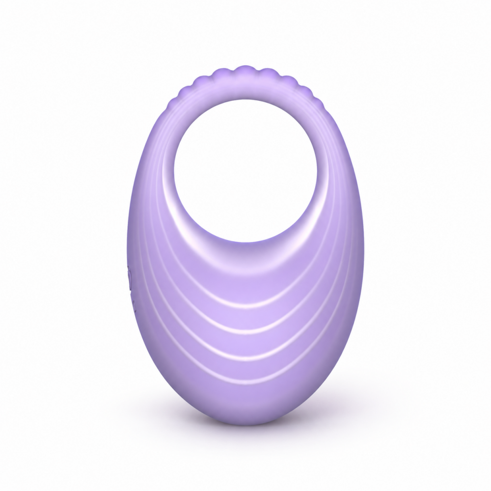 - Віброкільце UNIVIBE Halo Lilac з керуванням через додаток, 9 режимів вібрації, фіолетове