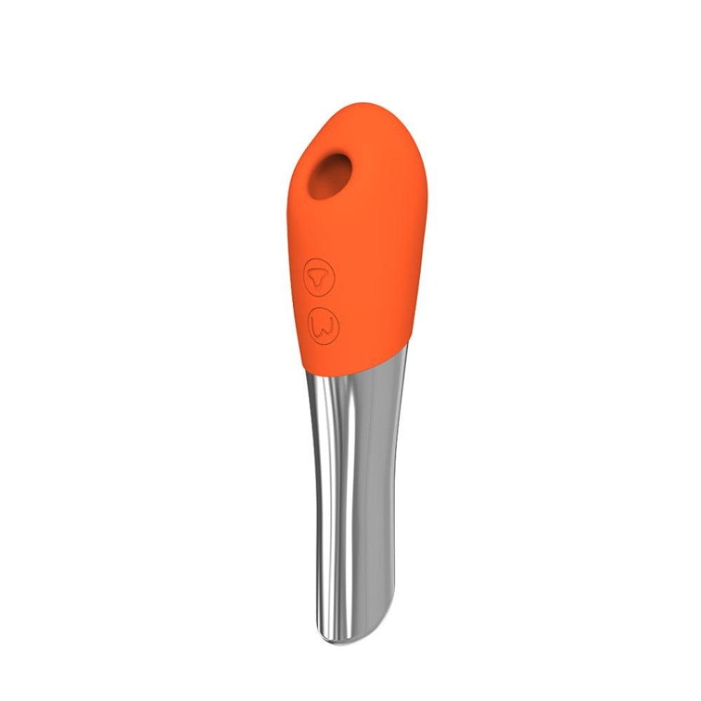 Разное - Вибропуля с вакуумной стимуляцией Chisa Lust Ripple Wallow, оранжевый 1