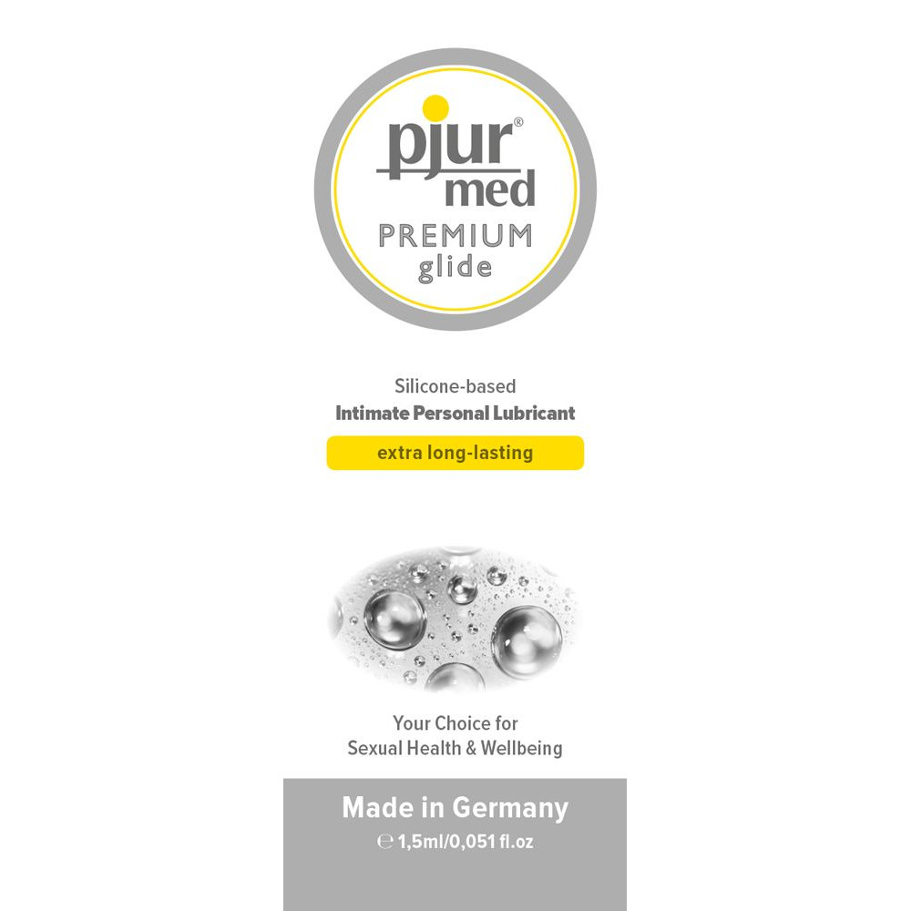 Смазки на силиконовой основе - Пробник pjur MED Premium glide 1,5 ml