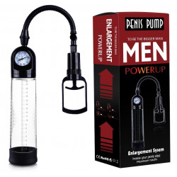 Вакуумная помпа с манометром CANWIN Penis Pump Men Powerup - P928