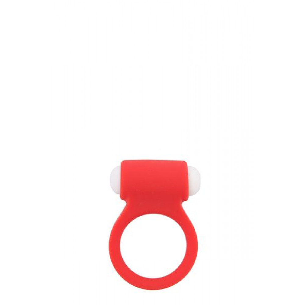 Эрекционные кольца и насадки на член - Эрекционное кольцо LIT-UP SILICONE STIMU RING 3, RED