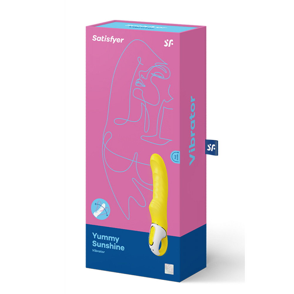 Вибратор - T360063 Вибратор SATISFYER VIBES YUMMY SUNSHINE 1